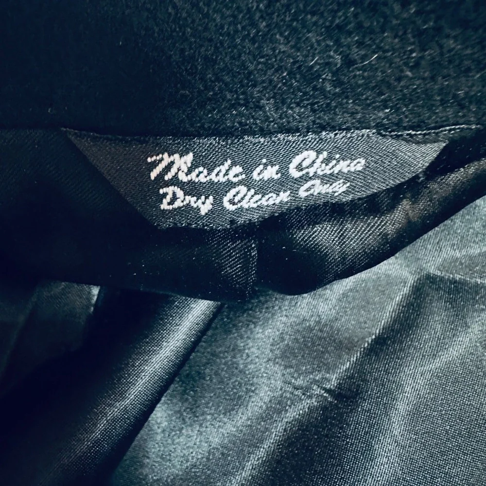 Marshall Field's Blazer‎ Mens 100% Cashmere Black Classic Luxury Professional